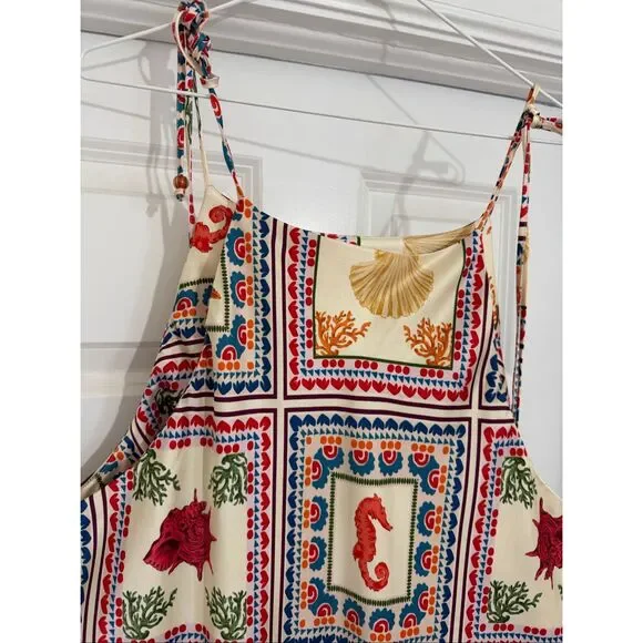 Anthropologie tie neck column midi dress - Picture 5 of 9